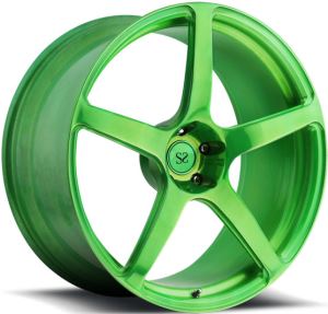 ग्रीन जाली व्हील रिम्स