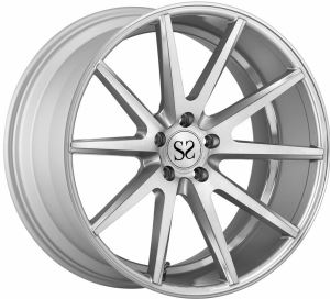 चांदी Machined जाली मैग्नीशियम पहिया